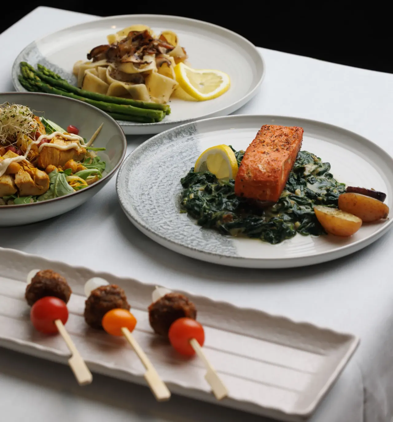 Plant-based food at Animal Liberation Kitchen